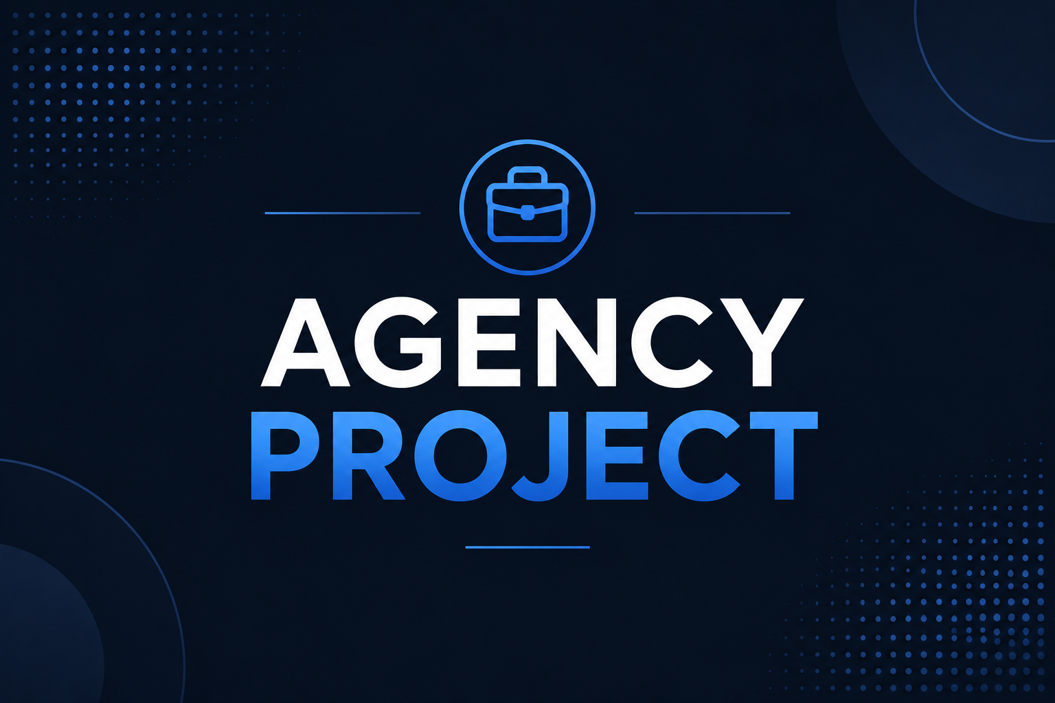 Agency website screenshot